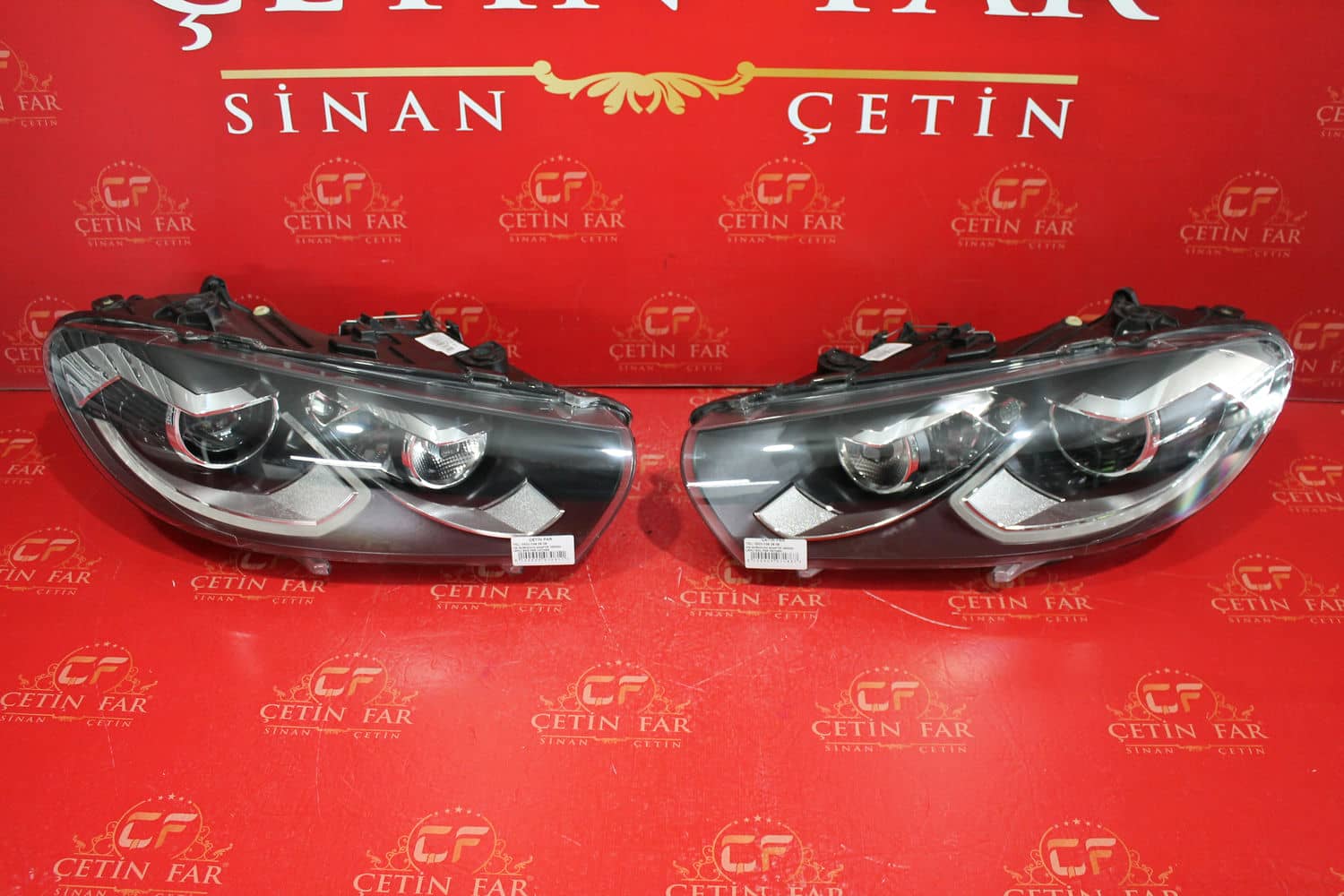 Volkswagen SCİROCCO VW SCİROCCO ADAPTİF XENON LEDLİ SOL FAR HATASIZ